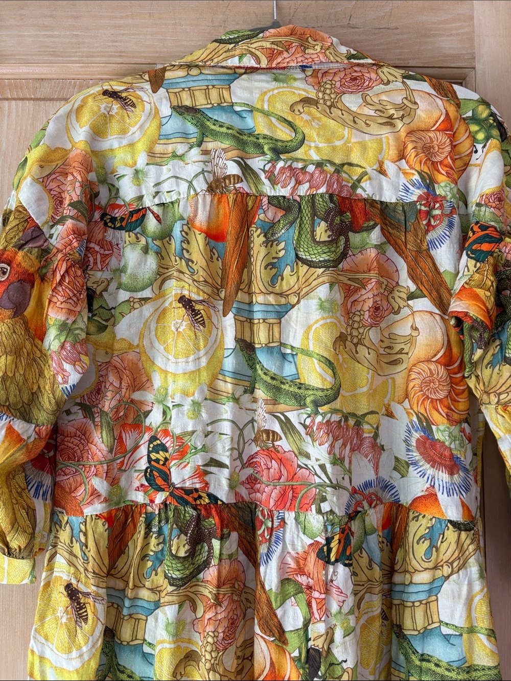 New With Tags Anthropologie Celandine Botanical Tiered Carolita Maxi Dress XS - Picture 8 of 12
